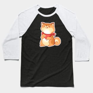 Rude Shiba Dog 2 - Food Consumed Baseball T-Shirt